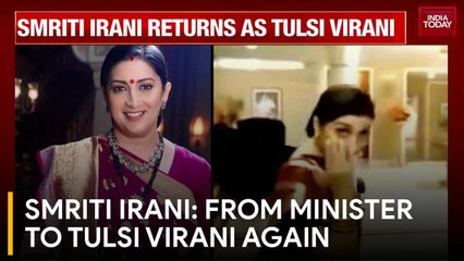 Smriti Irani all set to return as Tulsi Virani