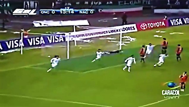 Once Caldas 1x0 Nacional de Paraguay - Copa Libertadores 2010 (Grupo 2) - Gol Caracol
