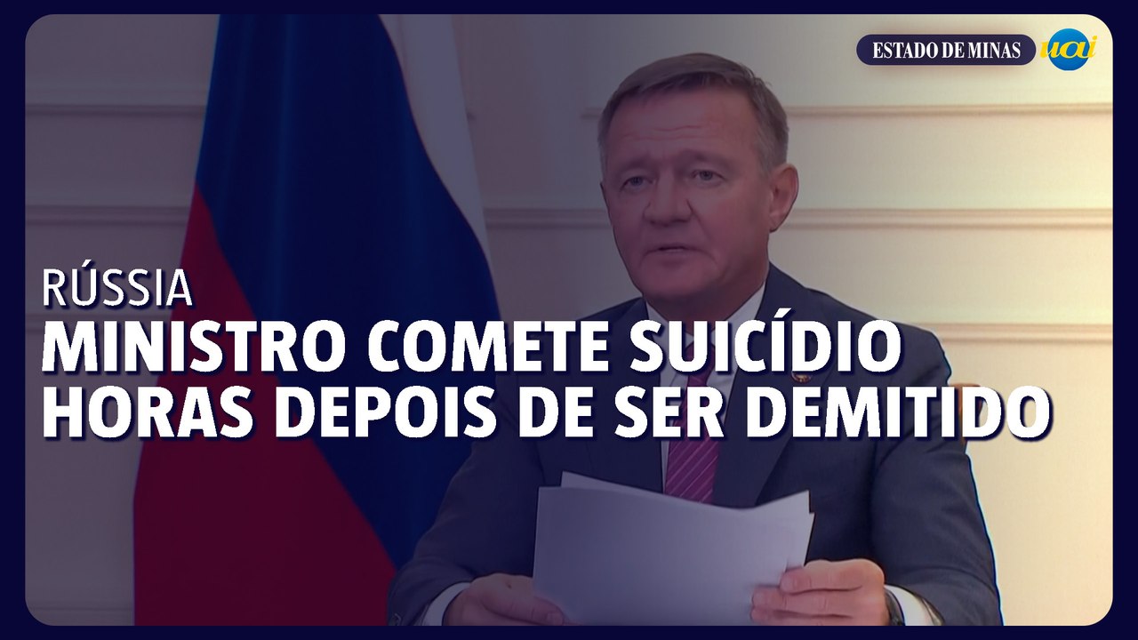 Ministro russo comete suicídio horas depois de Putin demiti-lo