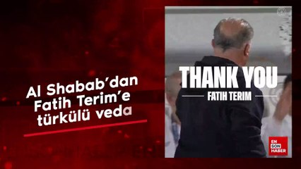 Al Shabab'dan Fatih Terim'e Coşkulu Törenli Veda 🎶