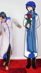 KAITO 2D VS 3D 🎤 #COSPLAY