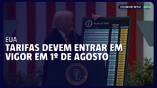 Tarifas de Trump devem entrar em vigor em 1º de agosto