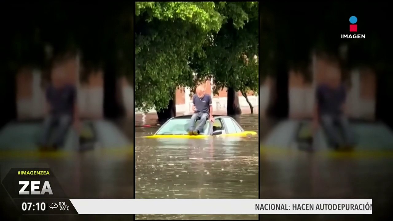 Lluvias provocan inundaciones en Guadalajara, Jalisco