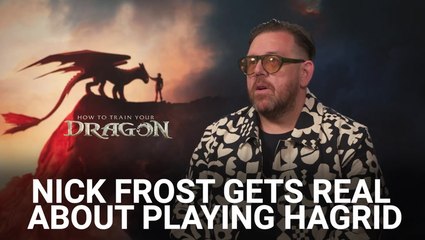 Nick Frost Gets Real About Why He Signed On To Play Hagrid In HBO's 'Harry Potter' Series