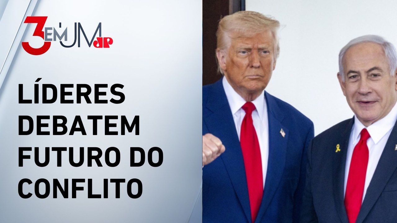 Benjamin Netanyahu viaja aos EUA para conversa com Trump sobre Israel e Hamas