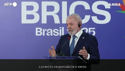 Lula a Trump: "Non e' serio minacciare dazi a Paesi via web"