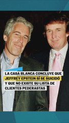 Casa Blanca Niega la Existencia de la 'Lista Epstein' en Documento Revelado 🕵️‍♂️