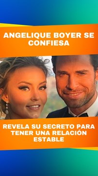 Angelique Boyer nos cuenta sus nuevos proyectos, sus secretos y detalles de su relación con Sebastián Rulli
