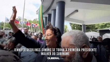 Jennifer Geerlings-Simons se torna a primeira presidente mulher do Suriname