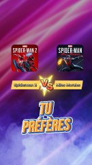 Tu préfères 👀 #25 #VideoGame #Spiderman2 #MilesMorales #Exclu