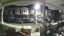 Ring camera footage of the shootout last night at the 27st cookout😳
