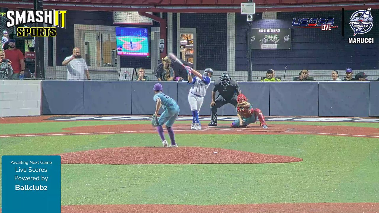 Sluggers Elite 13U VS Divinity Academy Kingz - Tue, Jul 1, 2025 8:26 PM to Tue, 9:50 PM