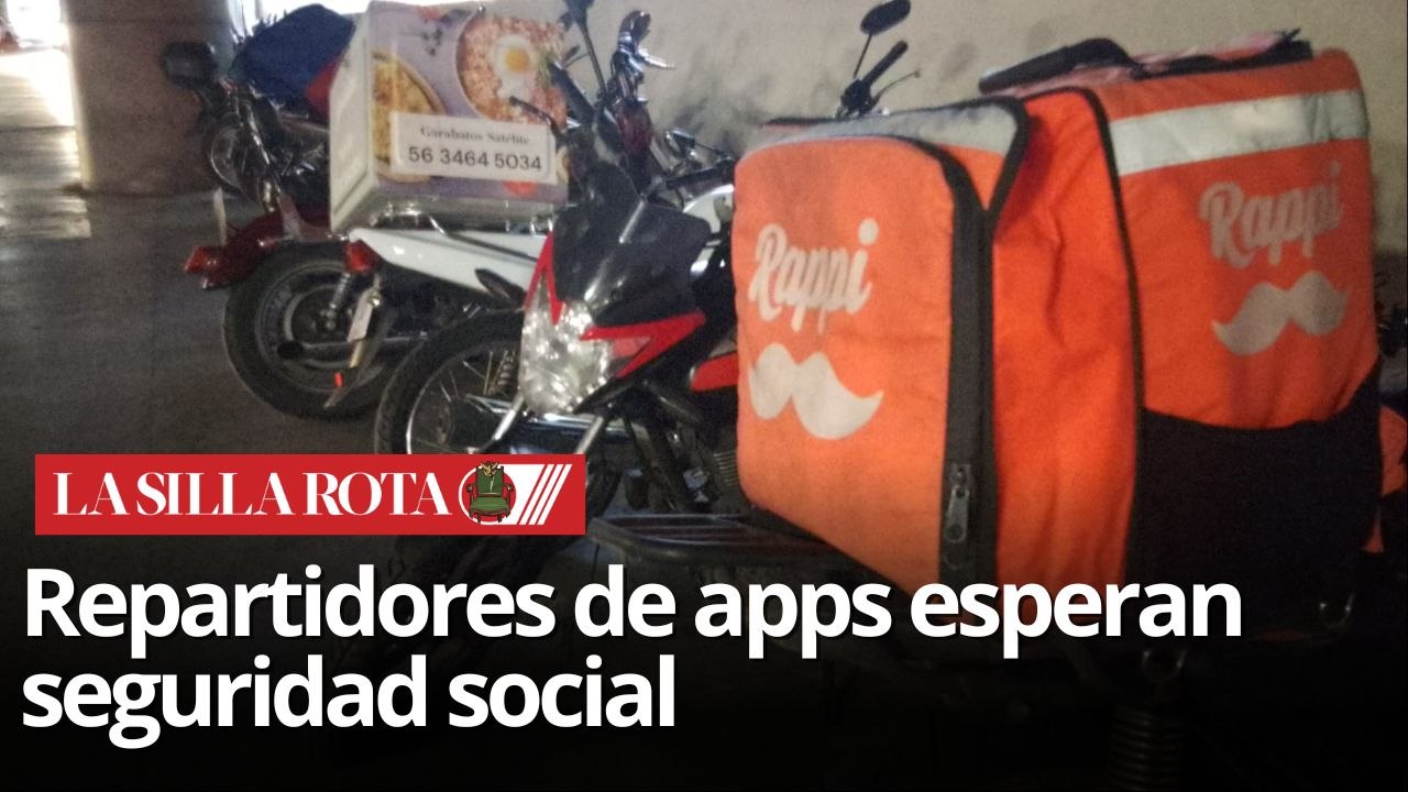 Sin prestaciones ni seguro: así viven miles de repartidores por app en México