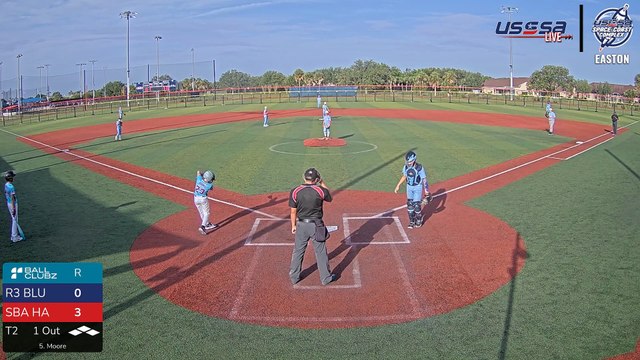 SBA Hawks 11U VS R3 Blue 11u - Wed, Jul 2, 2025 7:54 AM to Wed, 9:14 AM