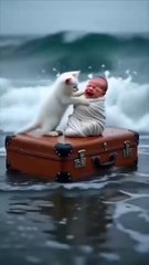 Ai generated video of cutest little kid