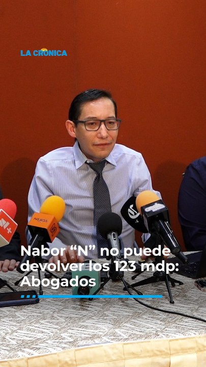 Nabor “N” no puede devolver los 123 mdp