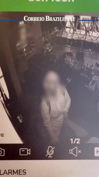 Câmeras de segurança flagram morte em restaurante da 112 Sul