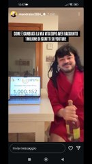 mandrake1984 festeggia un milione di iscritti su you tube