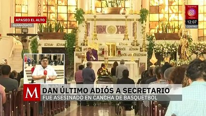 Dan el último adiós a Alejandro Roaro Aguilar, secretario del Ayuntamiento de Apaseo el Alto