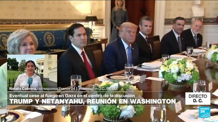 Directo D.C. y lo que deja la reunión de Trump y Netanyahu en la Casa Blanca
