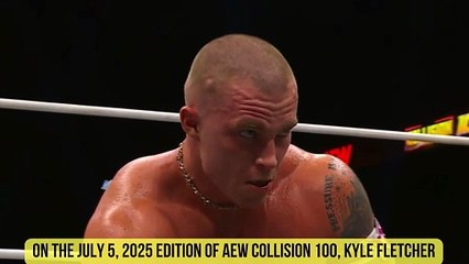 Kyle Fletcher VS. Adam Cole is official for AEW All In: Texas.