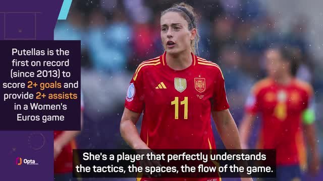 Tome praises Putellas after Belgium masterclass