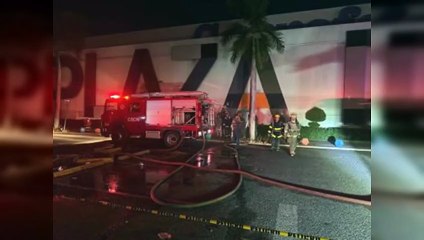 Incendio en Plaza Duarte ha sido controlado