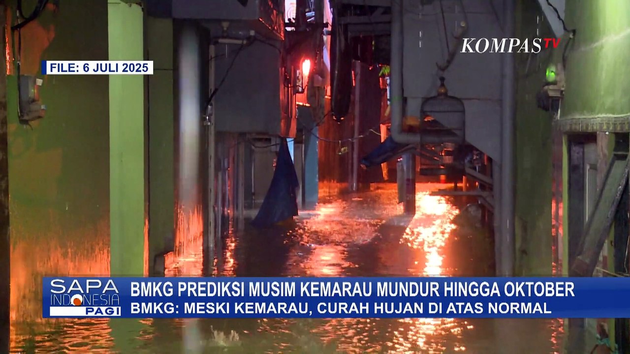 Simak! Keterangan BMKG soal Curah Hujan di Atas Normal, Potensi Banjir Berlanjut? | SAPA PAGI
