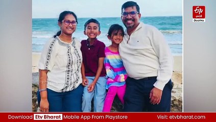 అమెరికాలో ఘోర రోడ్డు ప్రమాదం - హైదరాబాద్​కు చెందిన కుటుంబం సజీవదహనం