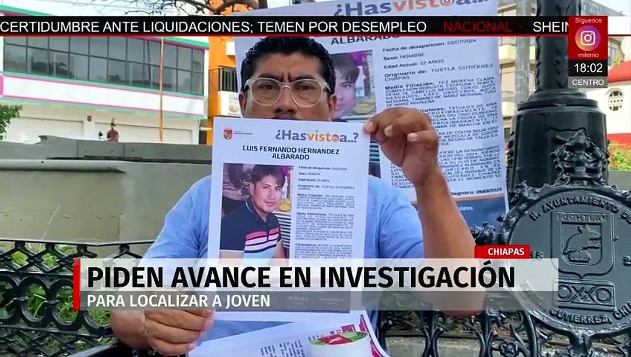 A un año de la desaparición de Luis Fernando, s...