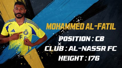 نجم فريق #النصر الكابتن محمد آل فتيل في موسم (2024/25)