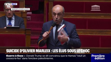 “On est sidérés”: les élus réagissent avec émotion à la mort d’Olivier Marleix