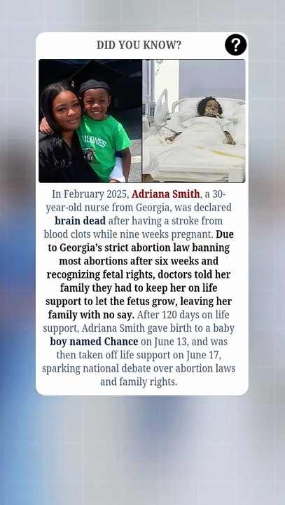 Declared brain dead, kept on life support for 120+ days to give birth
