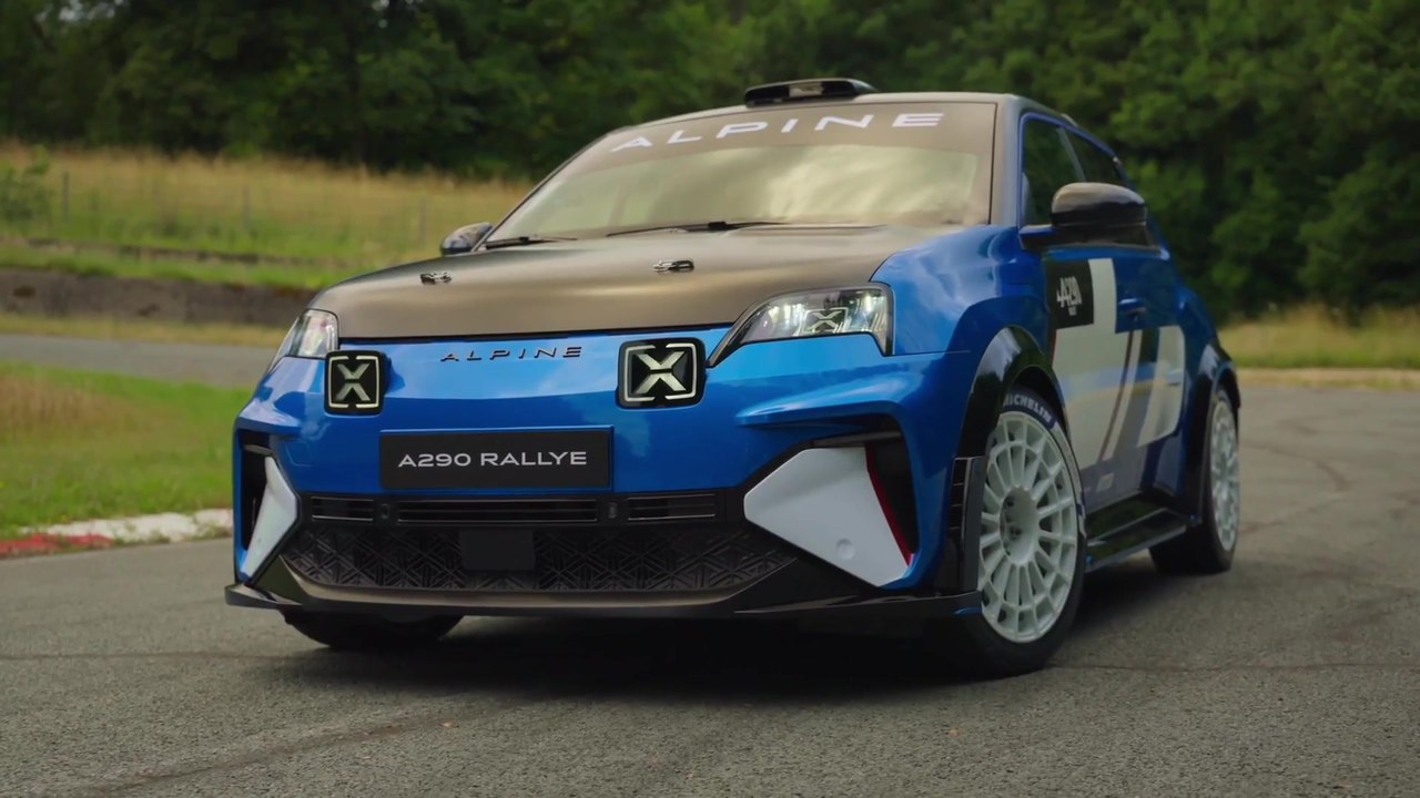 Die neue Alpine A290 Rallye - Vollelektrischer Leistungssportler