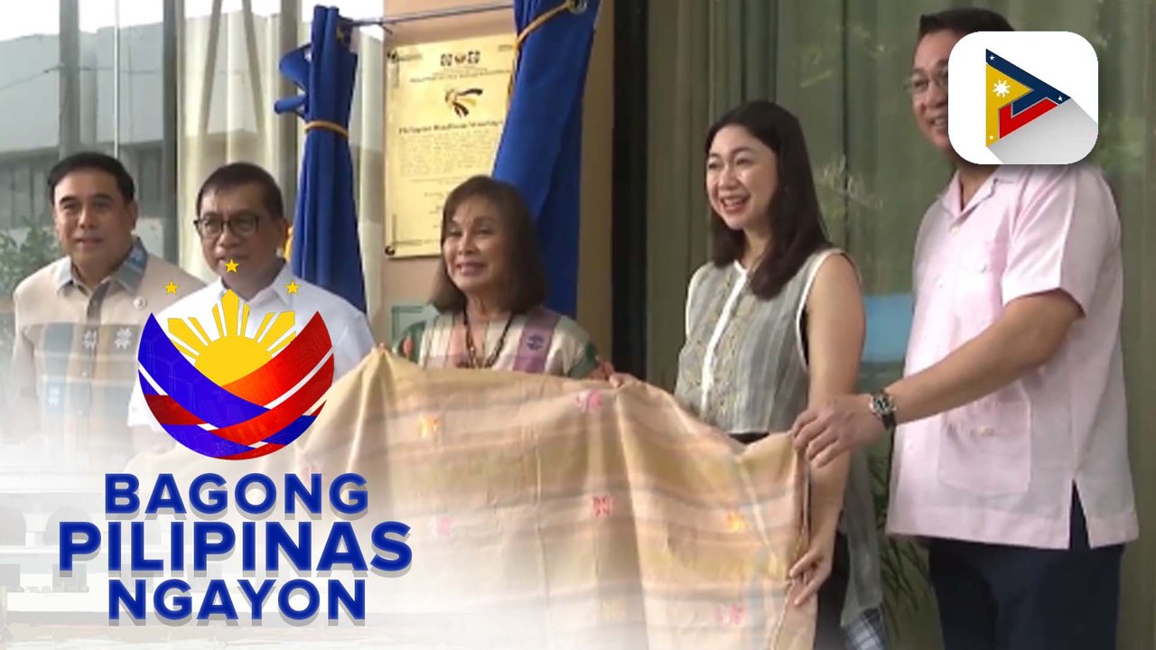 Philippine handloom weaving center, inlunsad ng DOST-PTRI