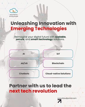KloudPortal Emerging Tech Services: AI, Blockchain, IoT