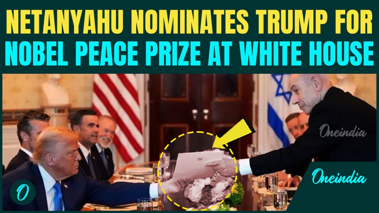 Netanyahu's Ironic Move at White House:Nominating Trump for Nobel Peace Prize Amid Ceasefire Failure