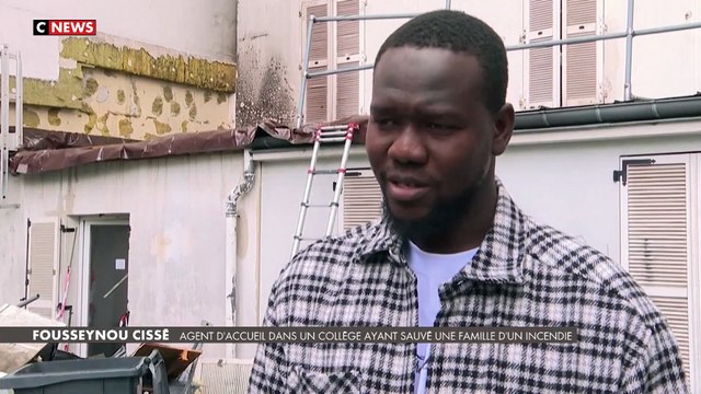 Incendie dans le 18e arrondissement de Paris : Fousseynou Cissé, l’homme qui a sauvé une famille de six personnes des flammes, va être décoré pour acte de courage