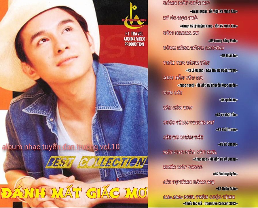 Album Nhạc Tuyển Đan Trường Vol.10 - Best of Best =Đánh Mất Giấc Mơ= (2003)