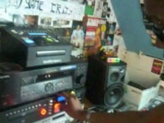 Moi en cours de mixe