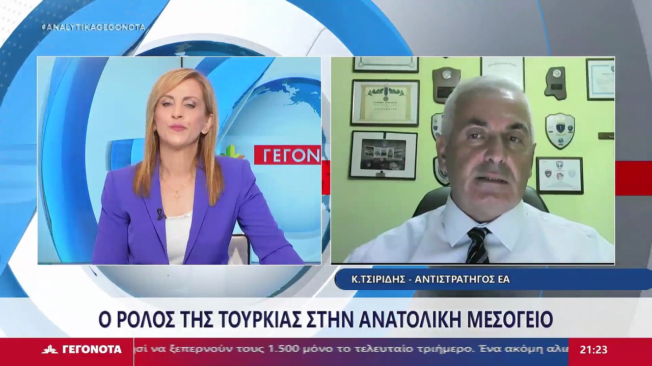 Ο Αντιστράτηγος ε.α. Κωνσταντίνος Τσιρίδης στο...