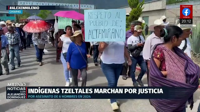 Familias indígenas de Chiapas exigen justicia por asesinatos ocurridos en septiembre