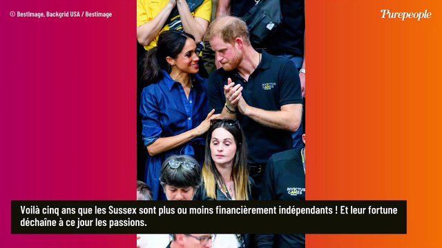 Dans les comptes de Meghan Markle et Harry : le couple a engrangé des millions et l'origine de cet argent a de quoi faire sourire...