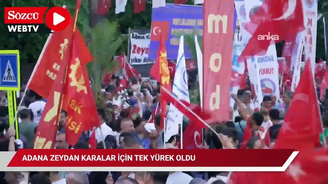 Adana Zeydan Karalar için tek yürek oldu