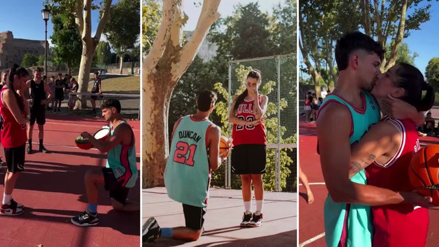 Valentina Vignali, proposta di nozze sul campo da basket: «Sì, lo voglio. Per sempre»