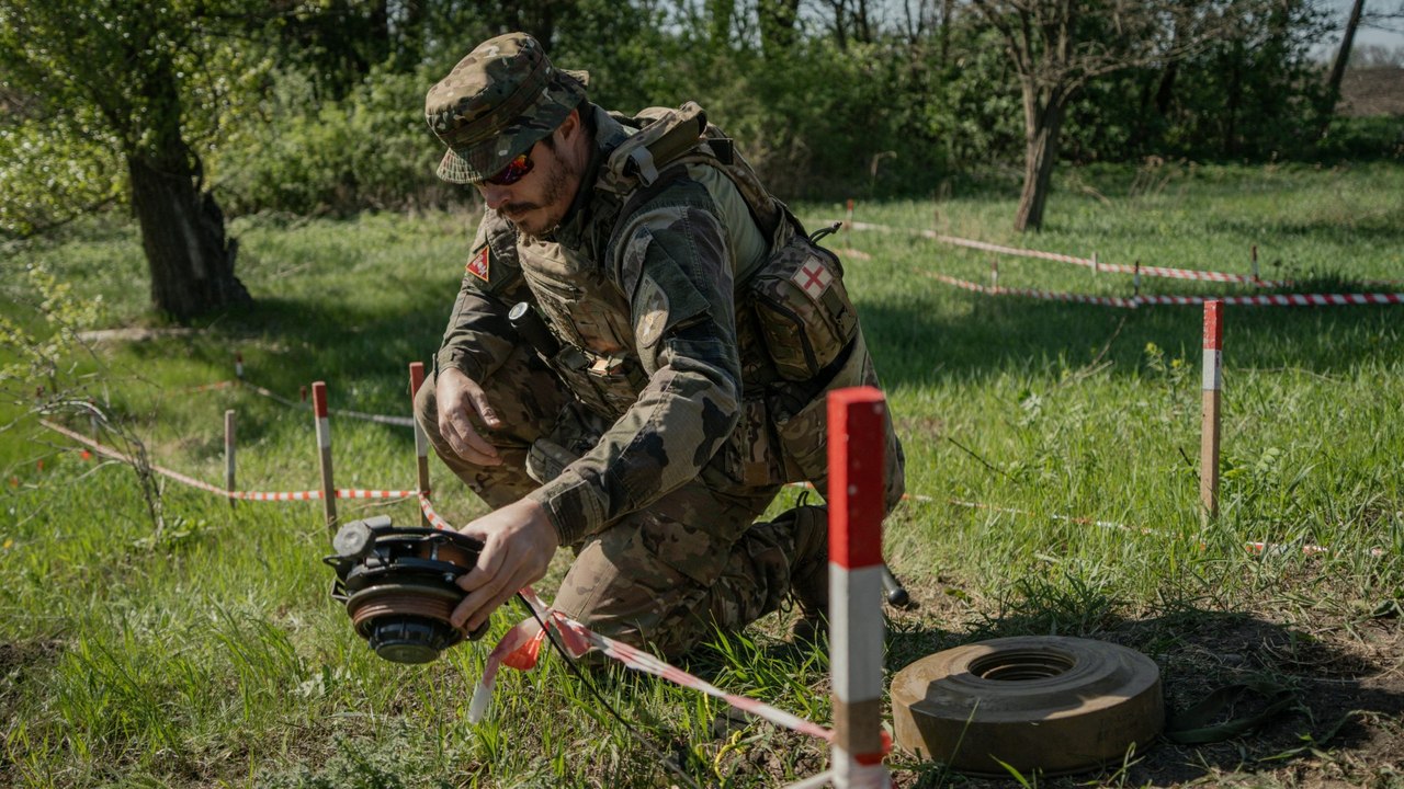 Mit Minenräumern in der Ukraine unterwegs