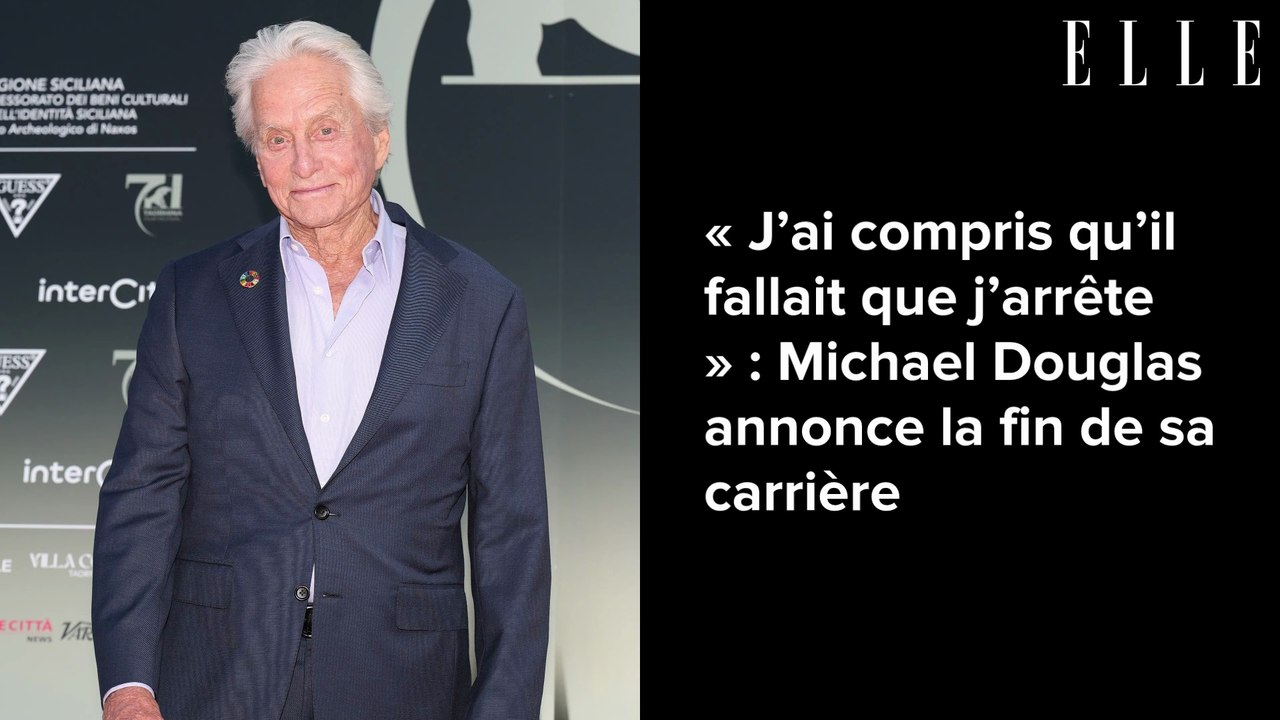 « J’ai compris qu’il fallait que j’arrête » : Michael Douglas annonce la fin de sa carrière