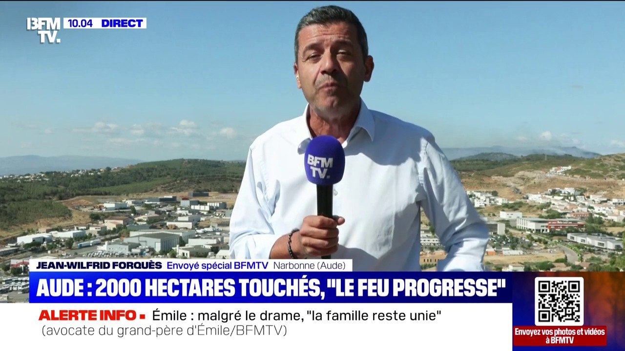 Incendie dans l'Aude: les Canadairs et hélicoptères bombardiers d'eau de retour dans le ciel