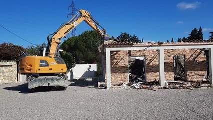 Une maison illégale détruite au sud de Perpignan