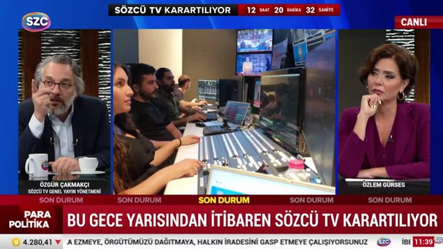 Sözcü Televizyonu 10 gün karartılıyor